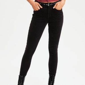 High-Waisted Corduroy Jegging